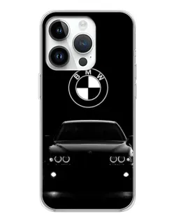 Чехол для Huawei Honor X7d с картинкой «BMW — взгляд из темноты»