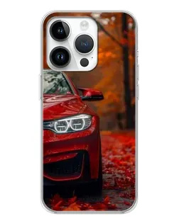 Чехол для Huawei Honor X7d с картинкой «Осенняя BMW M4»