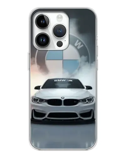 Чехол для Huawei Honor X7d с картинкой «BMW в белом дыму» Чехол для Huawei Honor X7d с картинкой «BMW в белом дыму»