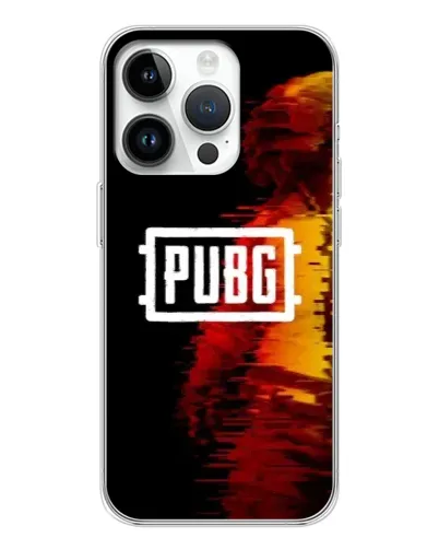 Чехол для Huawei Honor X7d с картинкой «Яркий логотип PUBG»