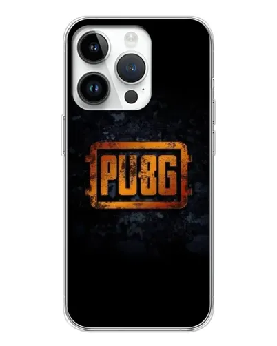 Чехол для Huawei Honor X7d с картинкой «PUBG — золотой логотип»