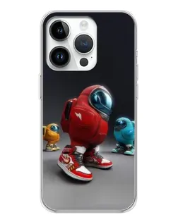 Чохол для Huawei Honor X7d з картинкою «Among Us — 3D стиль»
