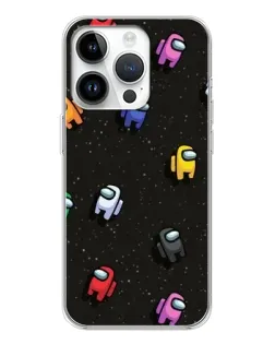 Чохол для Huawei Honor X7d з картинкою «Космічний патерн Among Us»