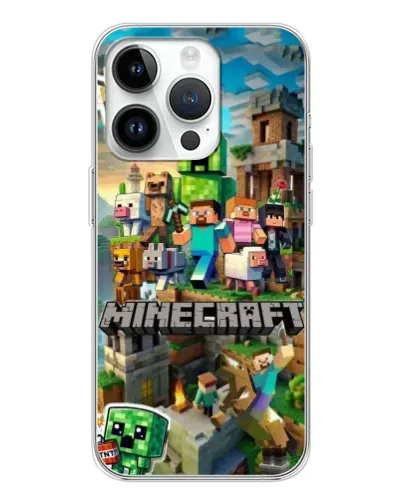 Чехол для Huawei Honor X7d с картинкой «Замок Minecraft»