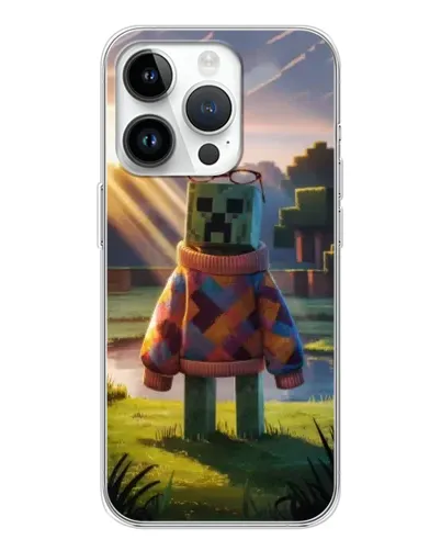 Чехол для Huawei Honor X7d с картинкой «Крипер в свитере»