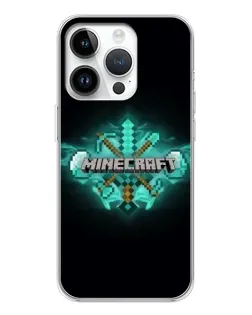 Чохол для Huawei Honor X7d з картинкою «Minecraft Diamond лого»