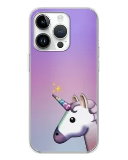 Чехол для Huawei Honor X7d с картинкой «Единорог градиент»