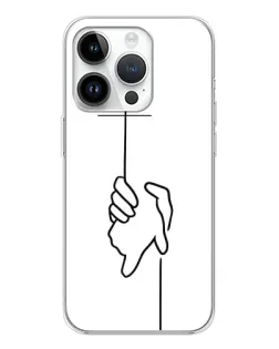 Чохол для Huawei Honor X7d з картинкою «Рука тримає»