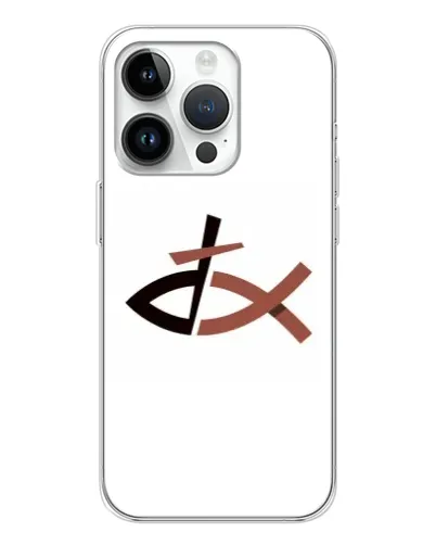 Чехол для Huawei Honor X7d с картинкой «Рыба и крест» Чехол для Huawei Honor X7d с картинкой «Рыба и крест»