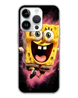 Чехол для Huawei Honor X7d с картинкой «Взрывной Спанч Боб»