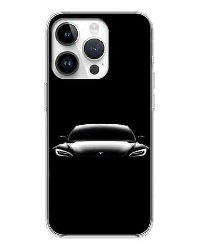 Чехол для Huawei Honor X7d с картинкой «Фары Tesla Night» Чехол для Huawei Honor X7d с картинкой «Фары Tesla Night»