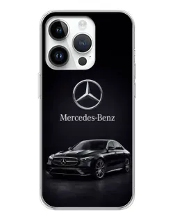 Чехол для Huawei Honor X7d с картинкой «Mercedes — решетка радиатора»