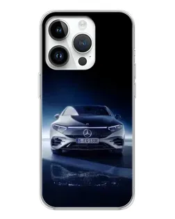 Чехол для Huawei Honor X7d с картинкой «Ночной Mercedes EQ»