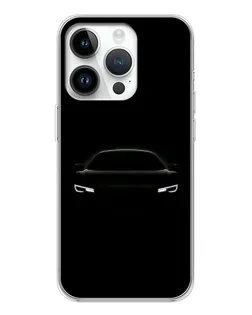 Чехол для Huawei Honor X7d с картинкой «Взгляд Audi в темноте»