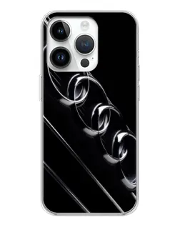 Чехол для Huawei Honor X7d с картинкой «Audi — абстрактные кольца»
