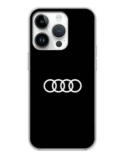 Чехол для Huawei Honor X7d с картинкой «Audi White Logo»
