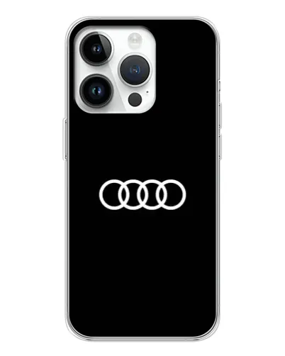 Чехол для Huawei Honor X7d с картинкой «Audi White Logo»