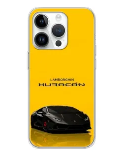 Чехол для Huawei Honor X7d с картинкой «Lamborghini Huracan черный»
