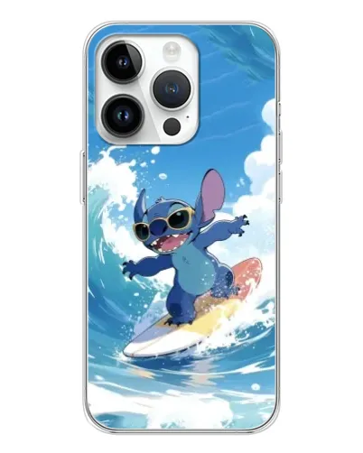 Чехол для Huawei Honor X7d с картинкой «Стич на волне» Чехол для Huawei Honor X7d с картинкой «Стич на волне»