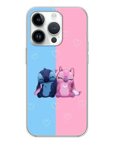 Чехол для Huawei Honor X7d с картинкой «Stitch и Angel Love» Чехол для Huawei Honor X7d с картинкой «Stitch и Angel Love»