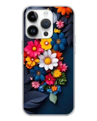 Чехол для Huawei Honor X7d с картинкой «Цветочная феерия»