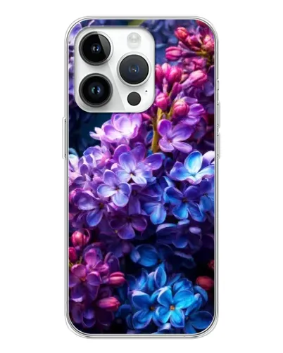 Чехол для Huawei Honor X7d с картинкой «Сиреневый цвет»