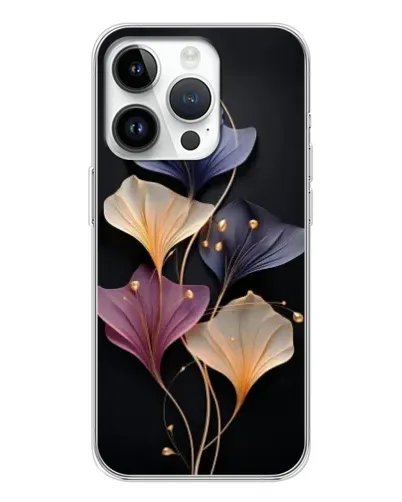Чехол для Huawei Honor X7d с картинкой «Лиловые цветы грации»