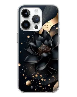 Чехол для Huawei Honor X7d с картинкой «Черный лотос»
