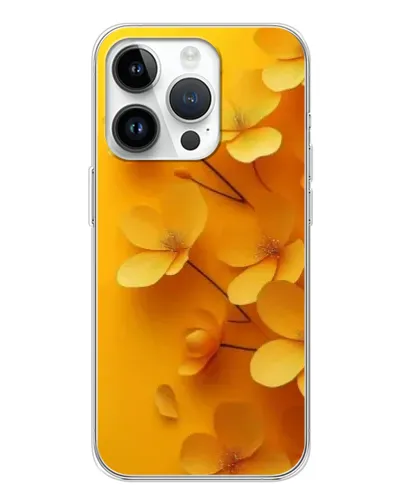 Чехол для Huawei Honor X7d с картинкой «Золотые лепестки»