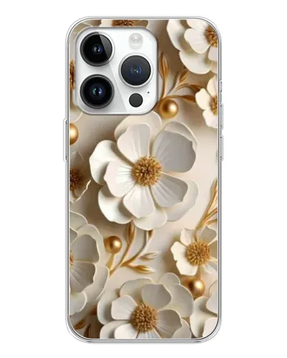 Чехол для Huawei Honor X7d с картинкой «Белие бумажние  цвети»