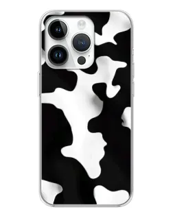 Чехол для Huawei Honor X7d с картинкой «Черно-белое пятно»