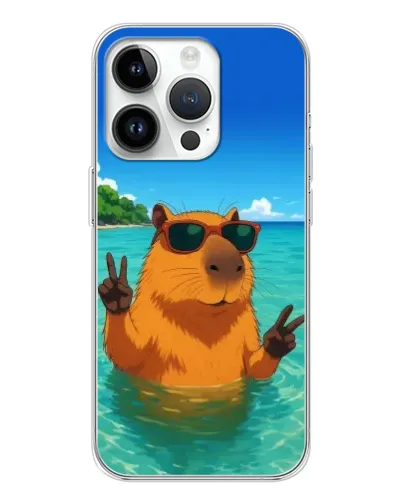 Чехол для Huawei Honor X7d с картинкой «Морская капибара» Чехол для Huawei Honor X7d с картинкой «Морская капибара»