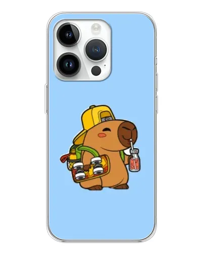 Чехол для Huawei Honor X7d с картинкой «Капибара на скейте» Чехол для Huawei Honor X7d с картинкой «Капибара на скейте»