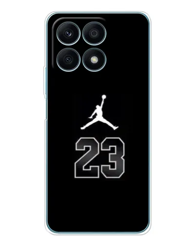 Чехол для Huawei Honor X8a с картинкой «Jordan Flight 23» Чехол для Huawei Honor X8a с картинкой «Jordan Flight 23»