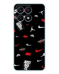 Чохол для Huawei Honor X8a з картинкою «Nike Mix Pattern» Чохол для Huawei Honor X8a з картинкою «Nike Mix Pattern»