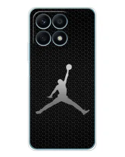 Чохол для Huawei Honor X8a з картинкою «Jordan Dark Carbon» Чохол для Huawei Honor X8a з картинкою «Jordan Dark Carbon»