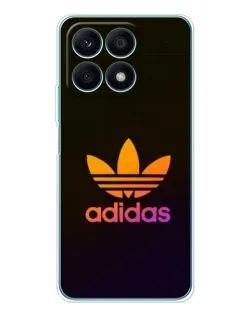 Чехол для Huawei Honor X8a с картинкой «Градиент Adidas» Чехол для Huawei Honor X8a с картинкой «Градиент Adidas»