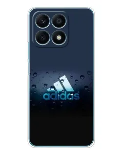 Чехол для Huawei Honor X8a с картинкой «Adidas Water Drops» Чехол для Huawei Honor X8a с картинкой «Adidas Water Drops»