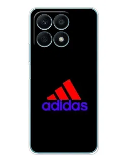 Чехол для Huawei Honor X8a с картинкой «Классический Adidas» Чехол для Huawei Honor X8a с картинкой «Классический Adidas»