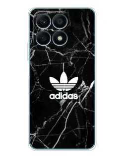 Чехол для Huawei Honor X8a с картинкой «Белый мрамор Adidas» Чехол для Huawei Honor X8a с картинкой «Белый мрамор Adidas»