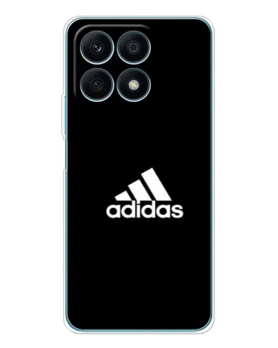 Чехол для Huawei Honor X8a с картинкой «Черная классика Adidas» Чехол для Huawei Honor X8a с картинкой «Черная классика Adidas»