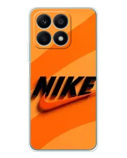 Чохол для Huawei Honor X8a з картинкою «Помаранчевий драйв Nike» Чохол для Huawei Honor X8a з картинкою «Помаранчевий драйв Nike»