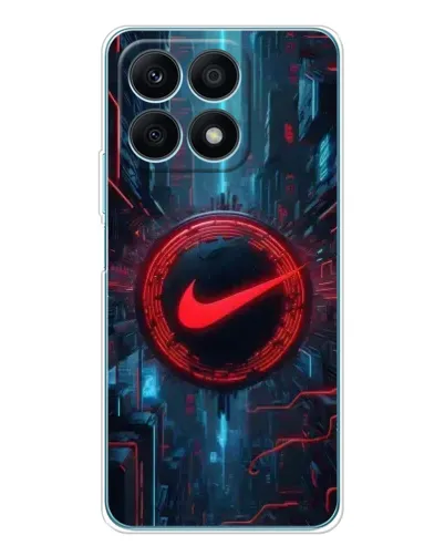 Чехол для Huawei Honor X8a с картинкой «Техногенный стиль Nike» Чехол для Huawei Honor X8a с картинкой «Техногенный стиль Nike»