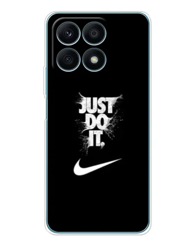 Чехол для Huawei Honor X8a с картинкой «Текстовый принт Nike» Чехол для Huawei Honor X8a с картинкой «Текстовый принт Nike»
