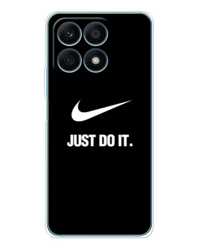 Чехол для Huawei Honor X8a с картинкой «Классический принт Nike» Чехол для Huawei Honor X8a с картинкой «Классический принт Nike»