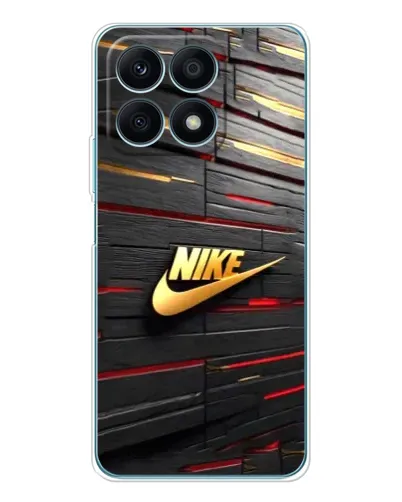 Чехол для Huawei Honor X8a с картинкой «Золотой Nike на металле» Чехол для Huawei Honor X8a с картинкой «Золотой Nike на металле»