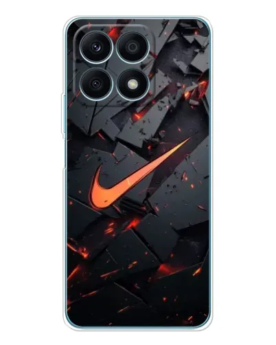 Чехол для Huawei Honor X8a с картинкой «Nike — эффект разломов» Чехол для Huawei Honor X8a с картинкой «Nike — эффект разломов»