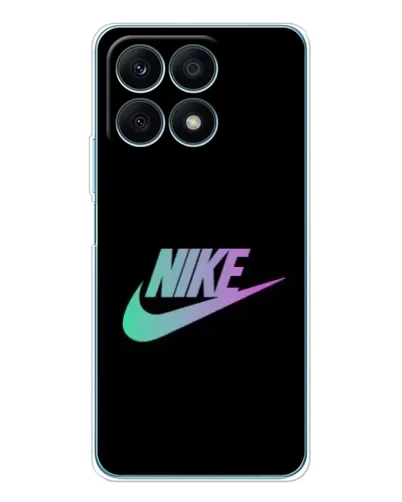 Чехол для Huawei Honor X8a с картинкой «Nike — городская ночь» Чехол для Huawei Honor X8a с картинкой «Nike — городская ночь»