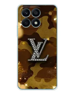 Чехол для Huawei Honor X8a с картинкой «Камуфляжный Louis Vuitton»