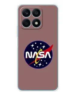 Чохол для Huawei Honor X8a з картинкою «NASA — ретро космос»